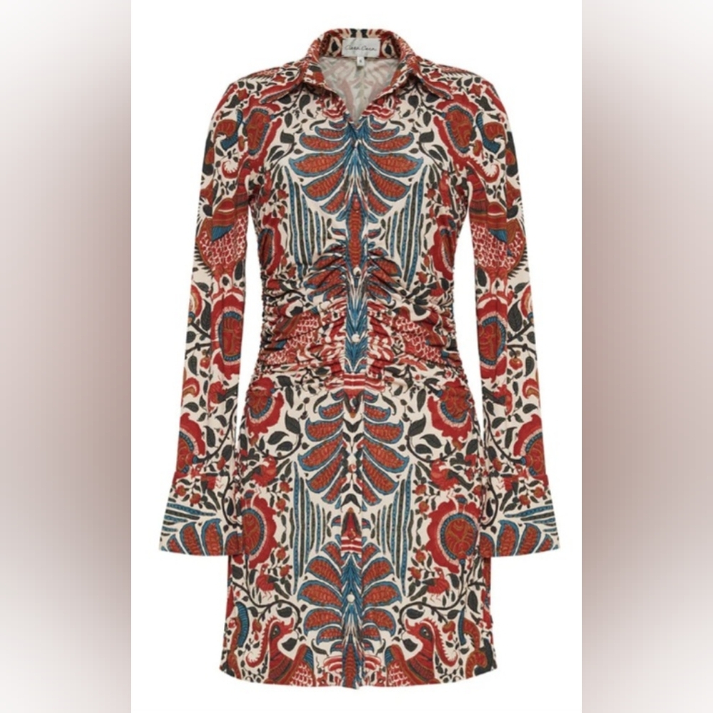 Cara Cara Multicolor Floral Long Sleeve Dress